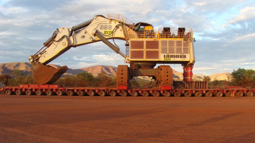 Liebherr 996 экскаватор