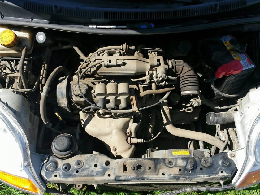 Мотор Шевроле Спарк 0.8