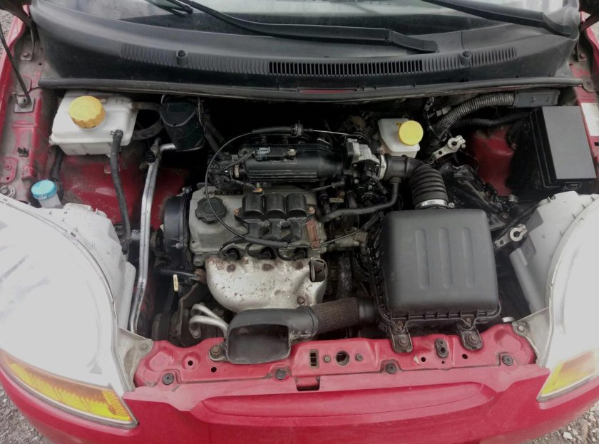 Мотор Шевроле Спарк 0.8