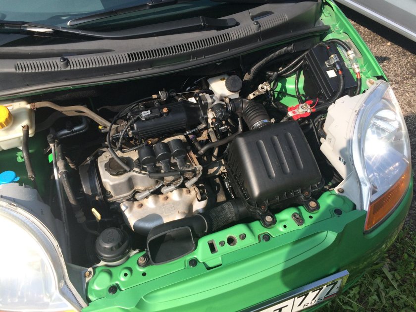 Chevrolet Spark 1.25 двигатель
