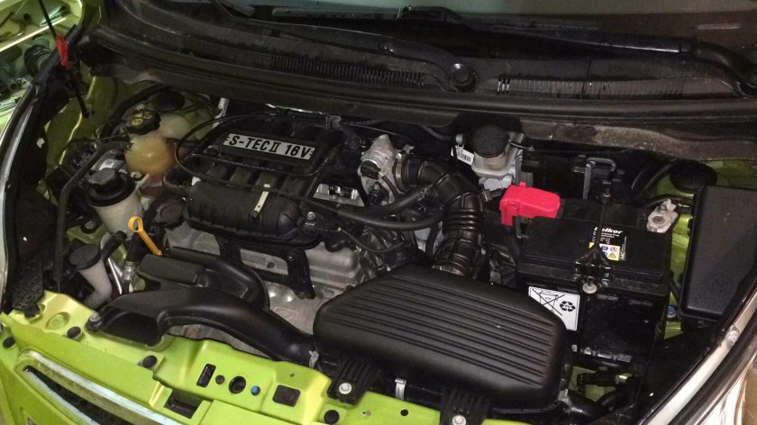 Шевроле Спарк м300 подкапотное