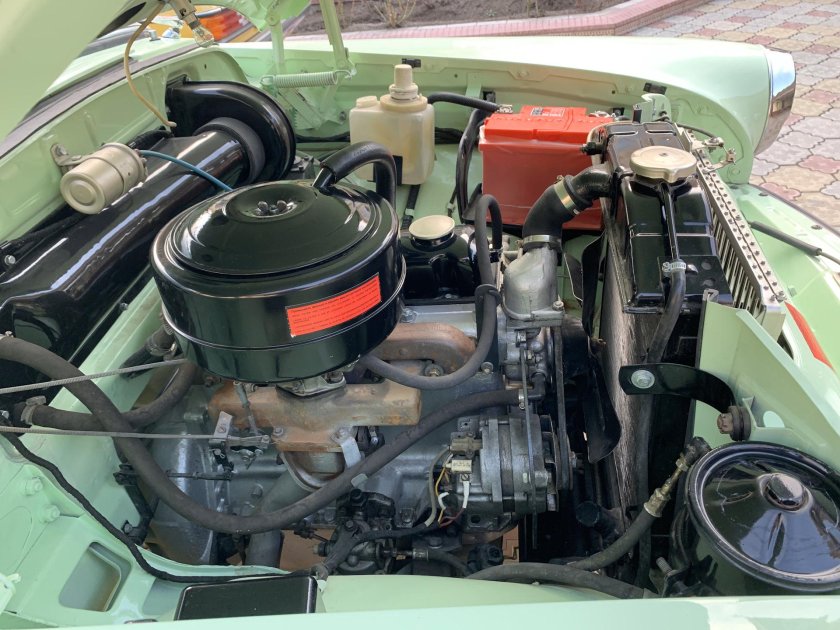 Двигатель газ 21