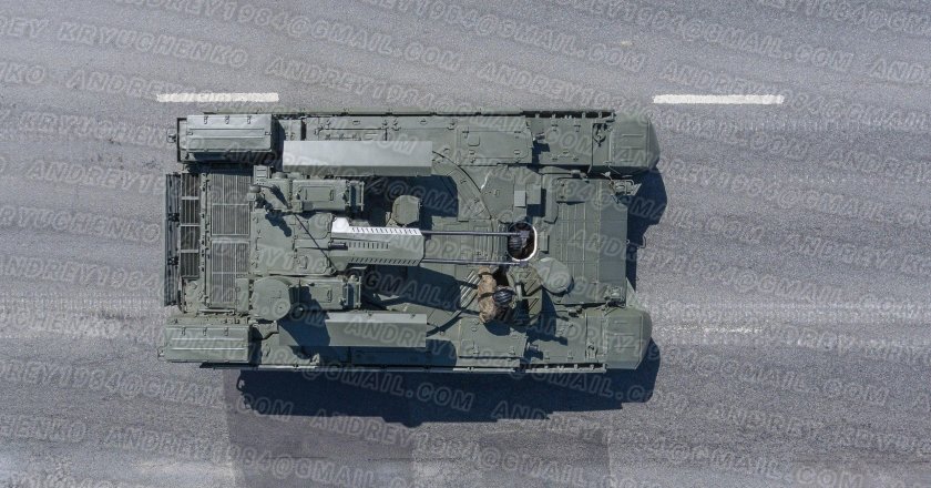 БМПТ Терминатор 2 вид сверху