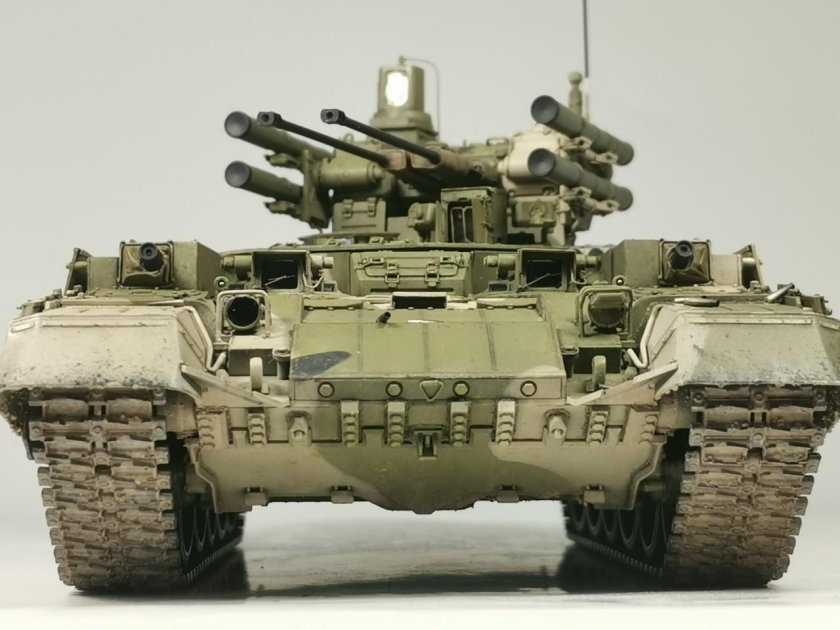 Боевая машина поддержки танков БМПТ Терминатор