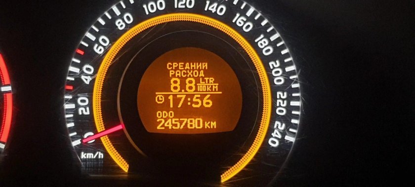 Расход топлива Королла 150