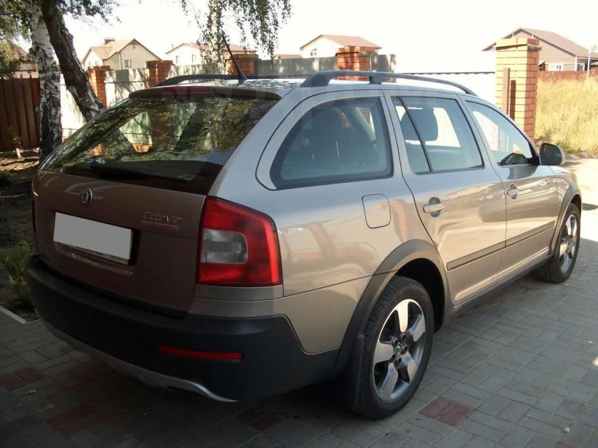 Шкода октавия скаут