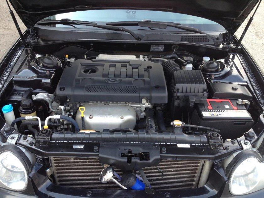 Hyundai Sonata EF 2.0 двигатель