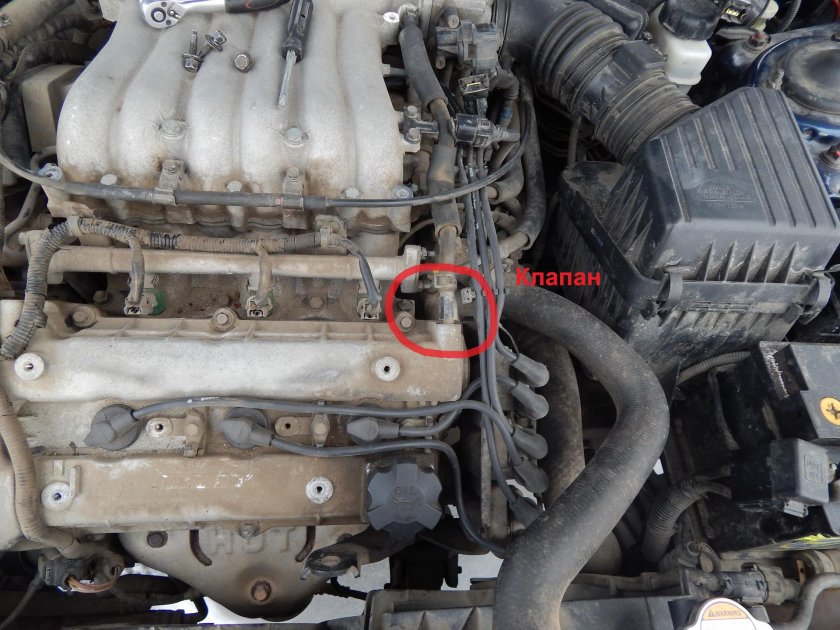 Hyundai 2.7 номер двигателя