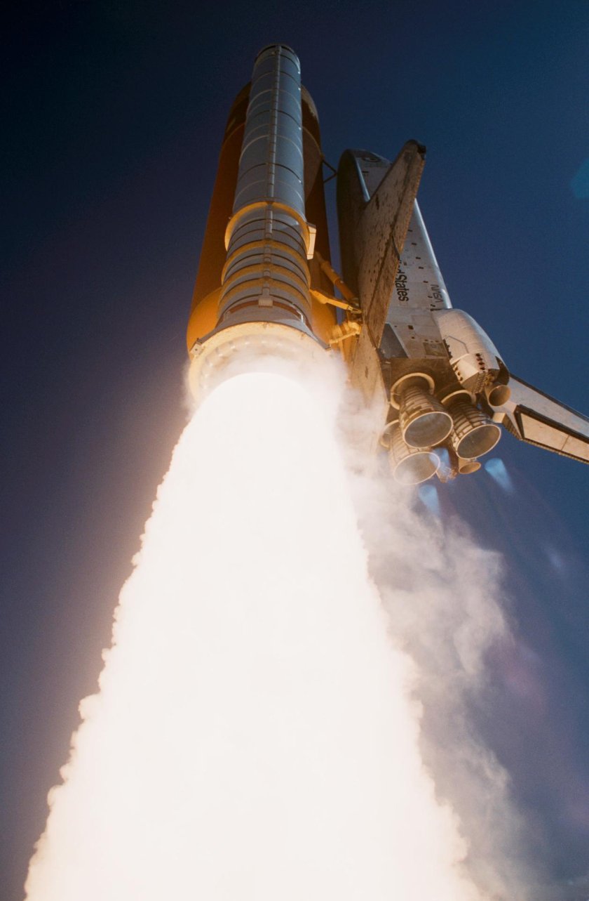 Space shuttle launch