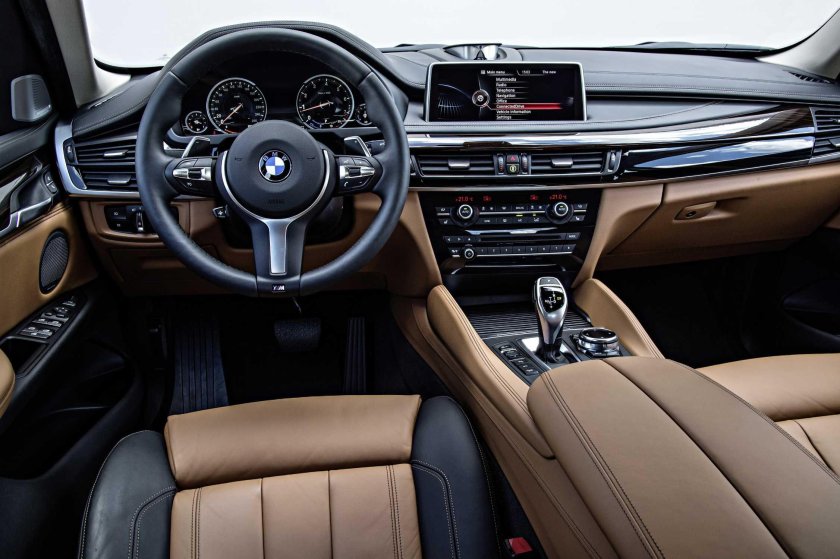 BMW x6 2017 салон