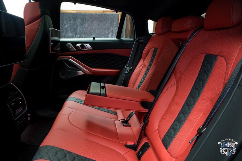 BMW x6 2021 салон