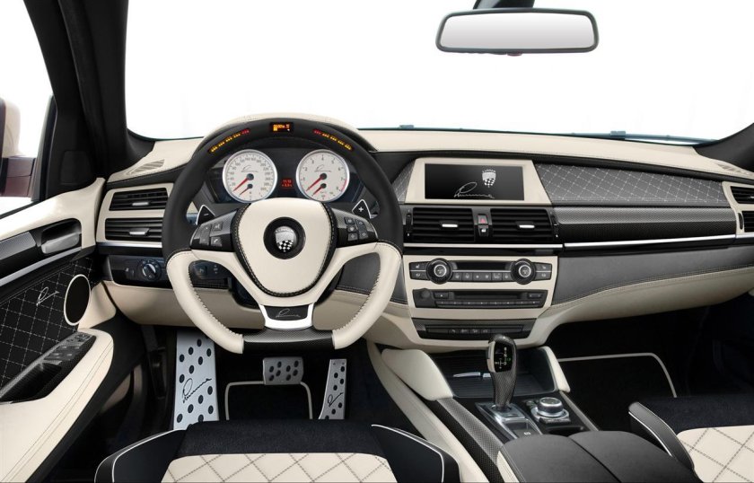 BMW x6 Lumma салон