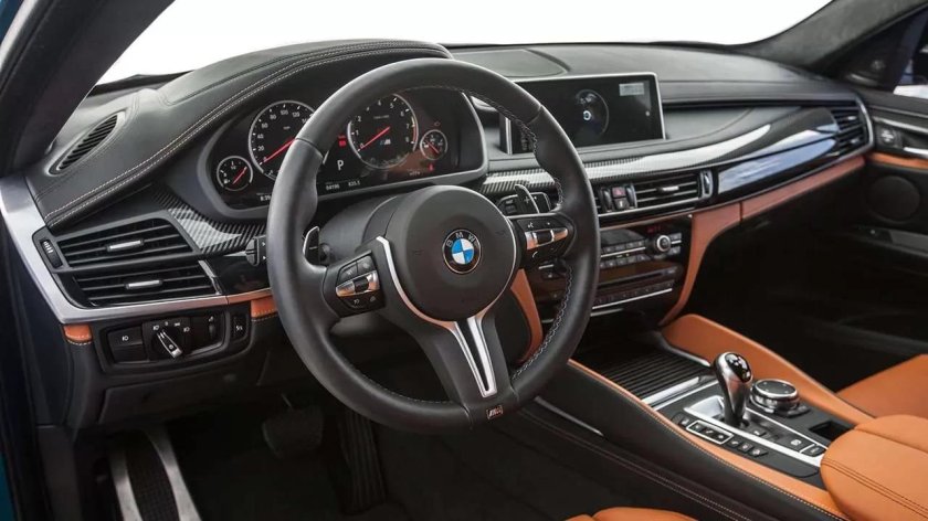 BMW x6 2018 салон
