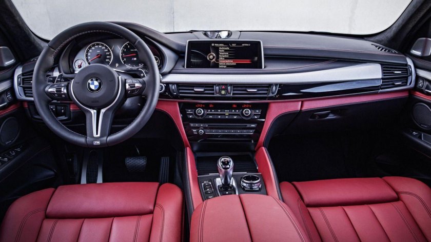 BMW x5m салон