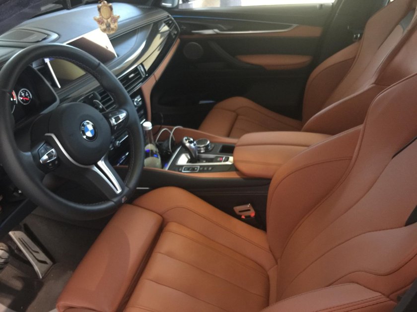 BMW x6 2016 салон