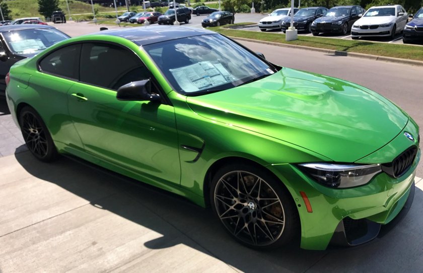 BMW m4 Green