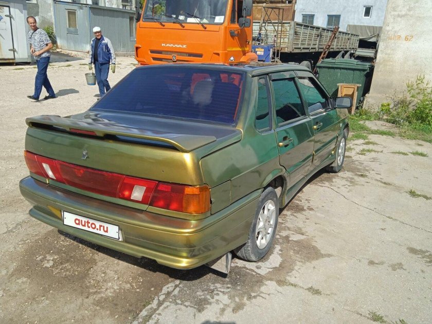 Ваз 2115 золотой лист