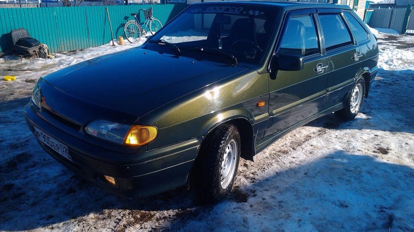 Золото инков цвет ВАЗ 2114