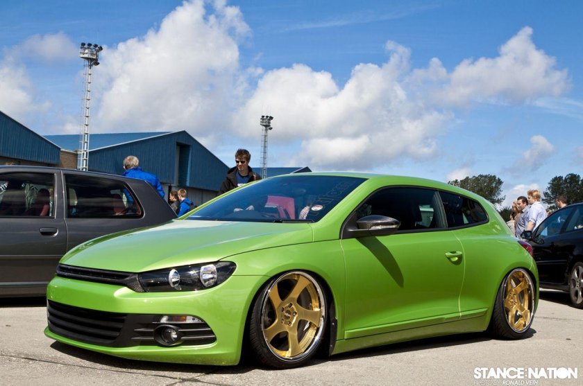 VW Scirocco Green
