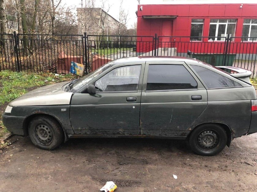 ВАЗ 2112 золотистая