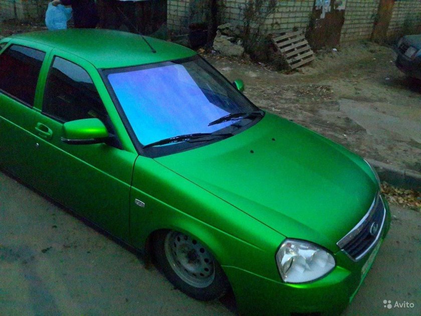 Тонировка хамелеон ВАЗ 2110