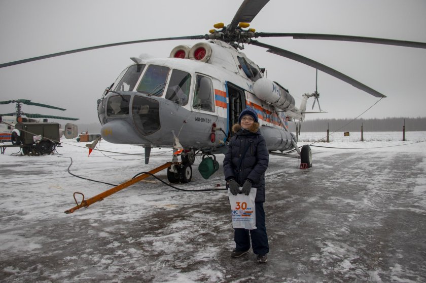 Площадка для спасательной кабины вертолета на кровле