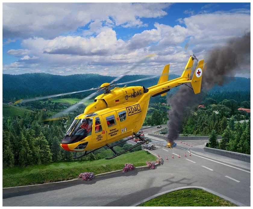 Bk117 вертолет МЧС