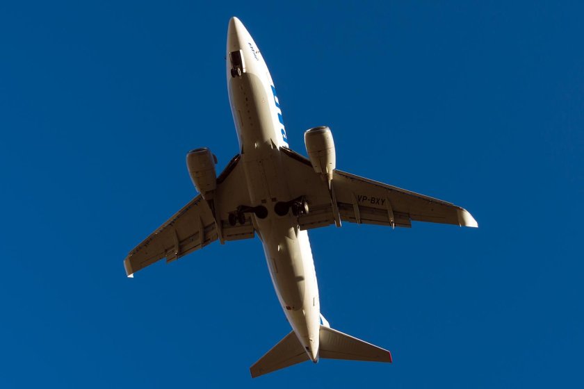 Боинг 737 вид снизу