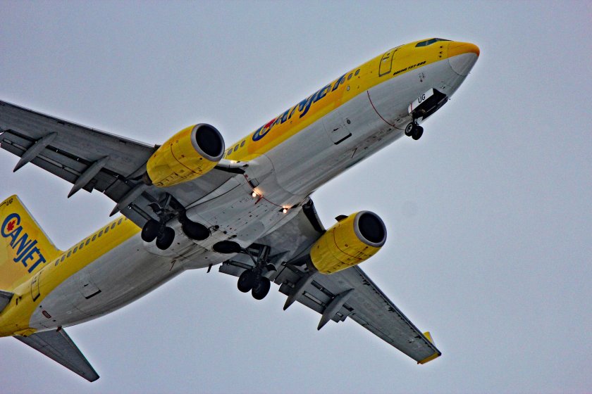 Боинг 737 снизу