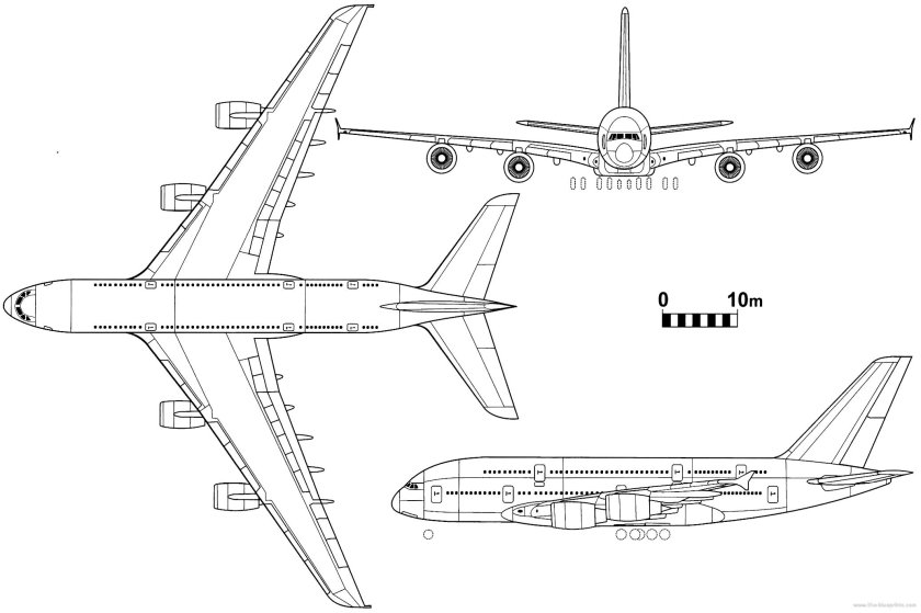 Боинг 737 чертеж