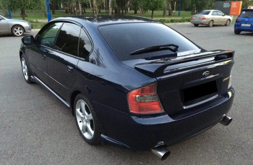 Субару Легаси 2005 4