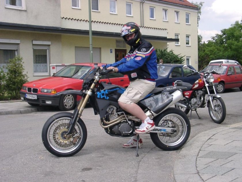 Husqvarna 570 мотард