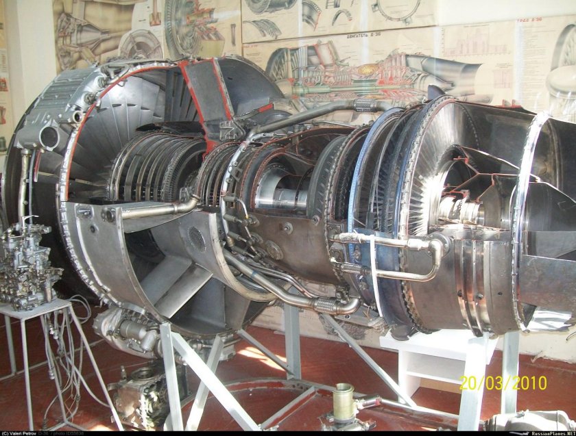 Турбовентиляторный двигатель д-36