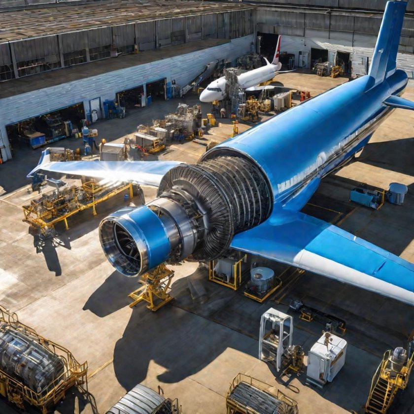 Двигатели самолета