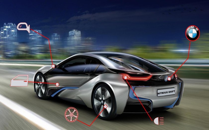 Концепт-кар i8 BMW