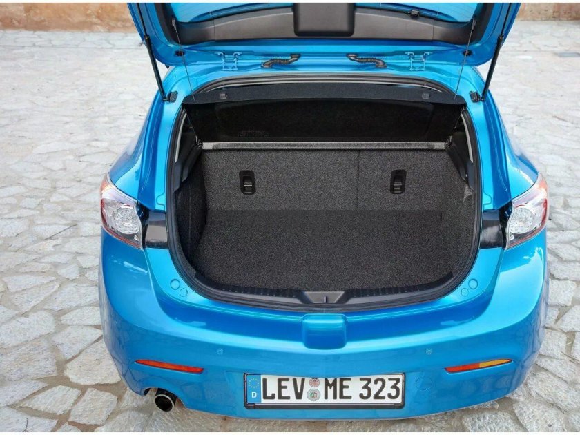 Mazda 3 хэтчбек багажник