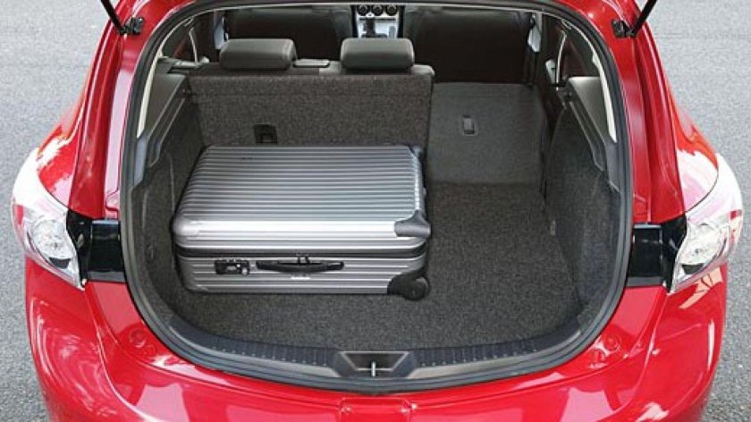 Mazda 3 хэтчбек багажник