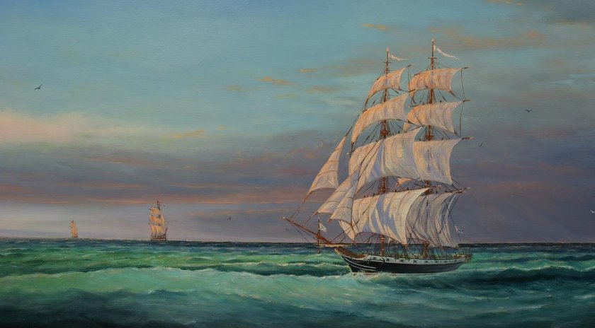 Айвазовский Фрегат Меркурий