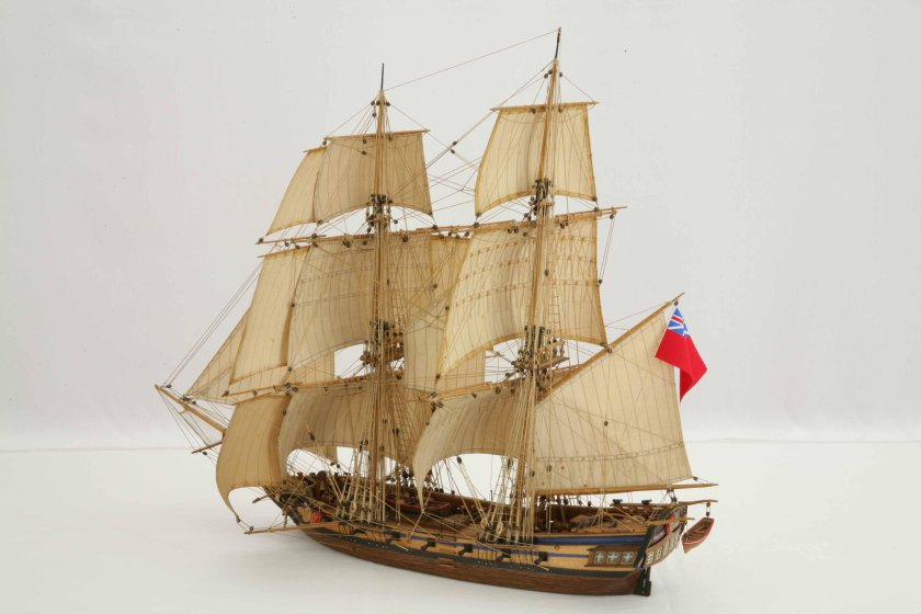 Парусник Бриг 17 века