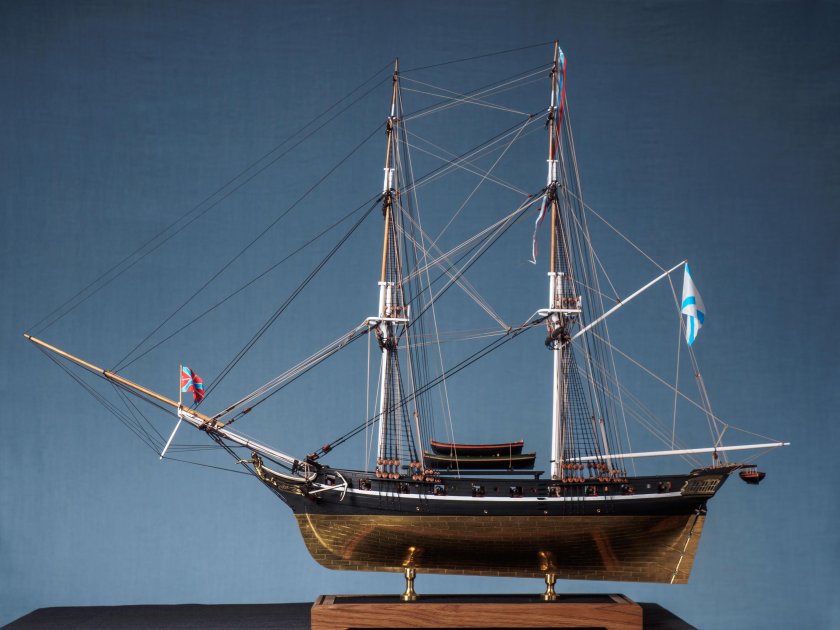 Модель брига "Меркурий"