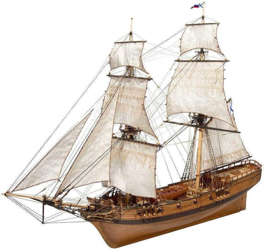 Master korabel" модель сборная "Бригантина Феникс" 1/72 мк0401