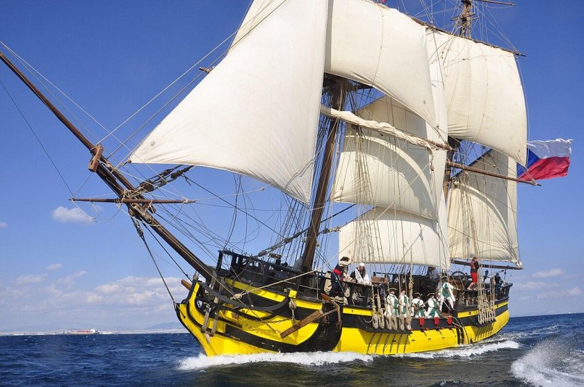 Шхуна Бригантина Бриг