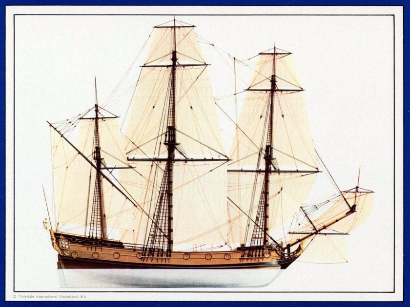 Корабль Уильяма Кидда "Adventure Galley"