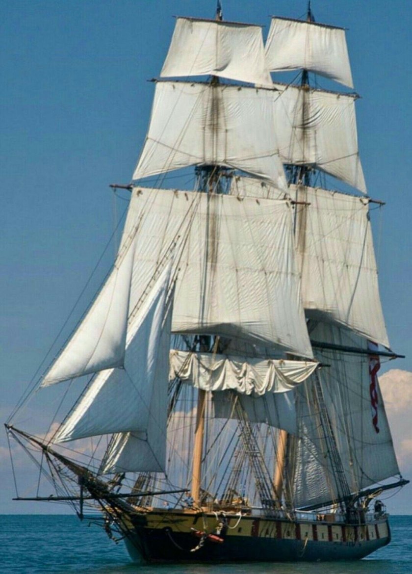 Бриг корабль 17 века