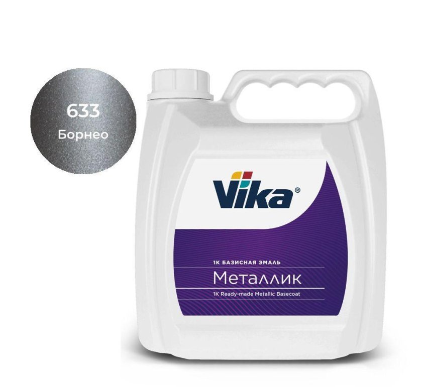 Vika базисная эмаль металлик