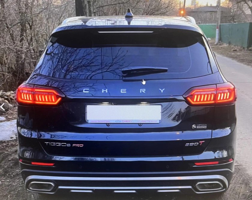 Чери Тигго 8 про черный