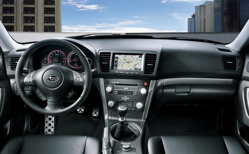 Subaru Legacy 2008 салон