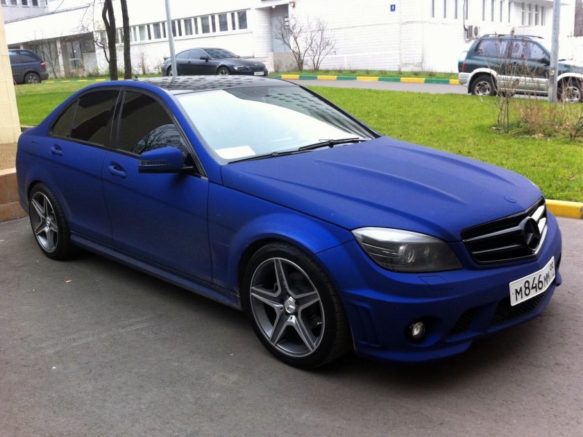 Мерседес 204 матовый