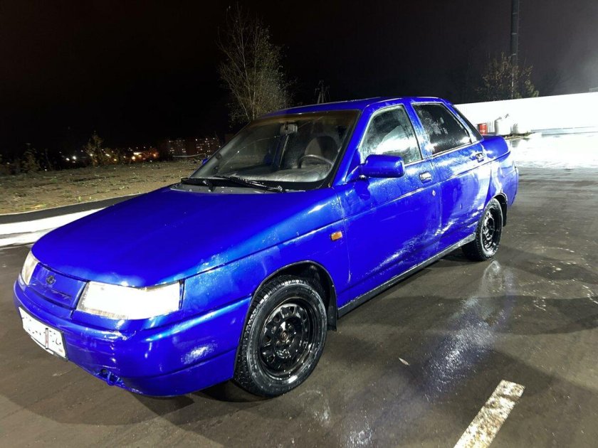 Синий ваз 2110