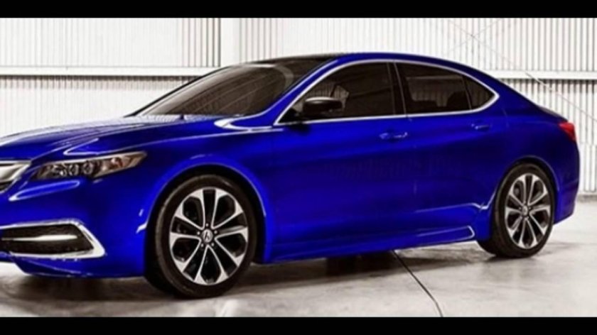 Синяя иномарка